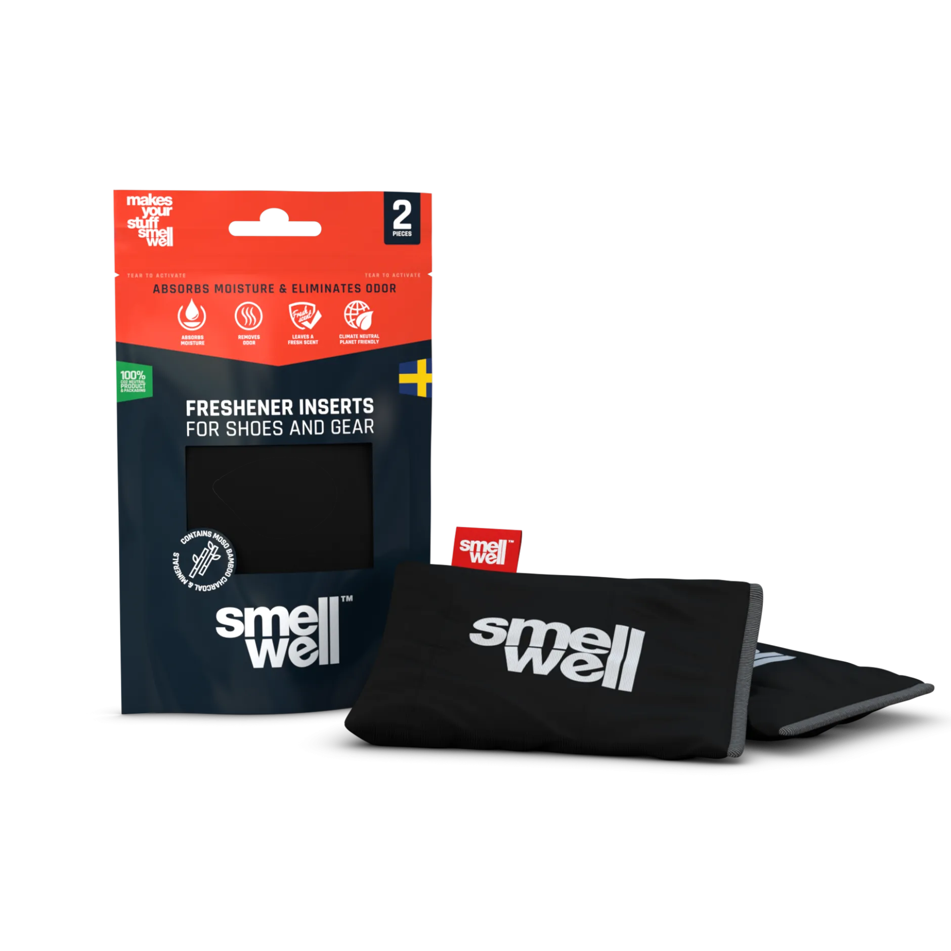SmellWell Original Black Doftpåsar 2 st