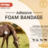 Snögg Animal Foam Bandage Adhesive 14 cm x 2 m
