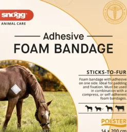 Snögg Animal Foam Bandage Adhesive 14 cm x 2 m