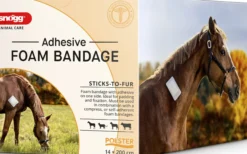 Snögg Animal Foam Bandage Adhesive 14 cm x 2 m