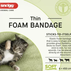 Snögg Animal Foam Bandage Thin 6 cm x 4,5 m