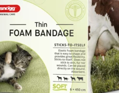 Snögg Animal Foam Bandage Thin 6 cm x 4,5 m