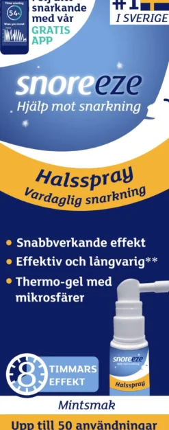 Snoreeze Halsspray