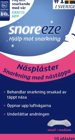 Snoreeze Näsplåster small/medium