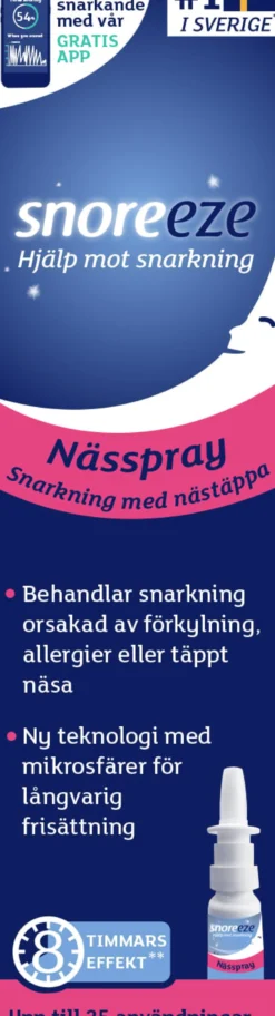 Snoreeze Nässpray