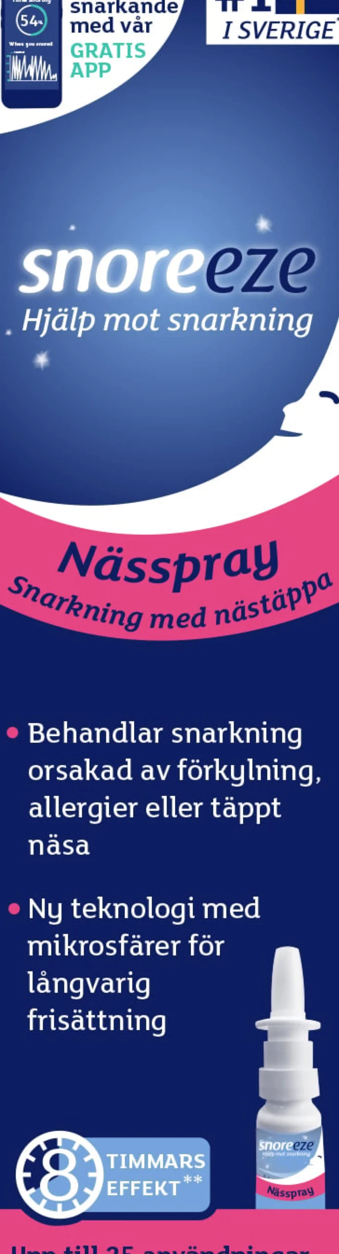 Snoreeze Nässpray