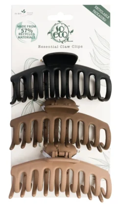 So Eco Essential Claw Clips 3 st
