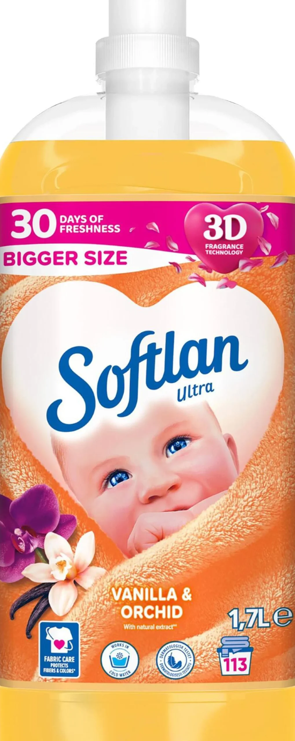 Softlan Sköljmedel Vanilla and Orchid 1700 ml