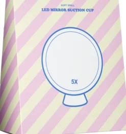 Soft Spell LED Sminkspegel Med Förstoring x5