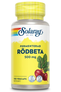 Solaray Fermenterad Rödbeta 100 kapslar