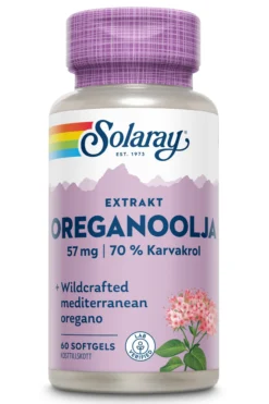 Solaray GPH Oreganoolja 60 kapslar