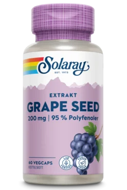 Solaray Grape Seed 60 kapslar