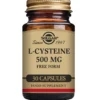 Solgar L-Cystein 500 mg 30 kapslar