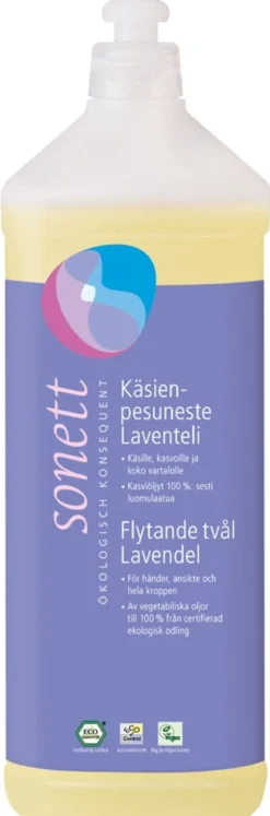 Sonett Flytande Tvål Lavendel EKO 1 liter