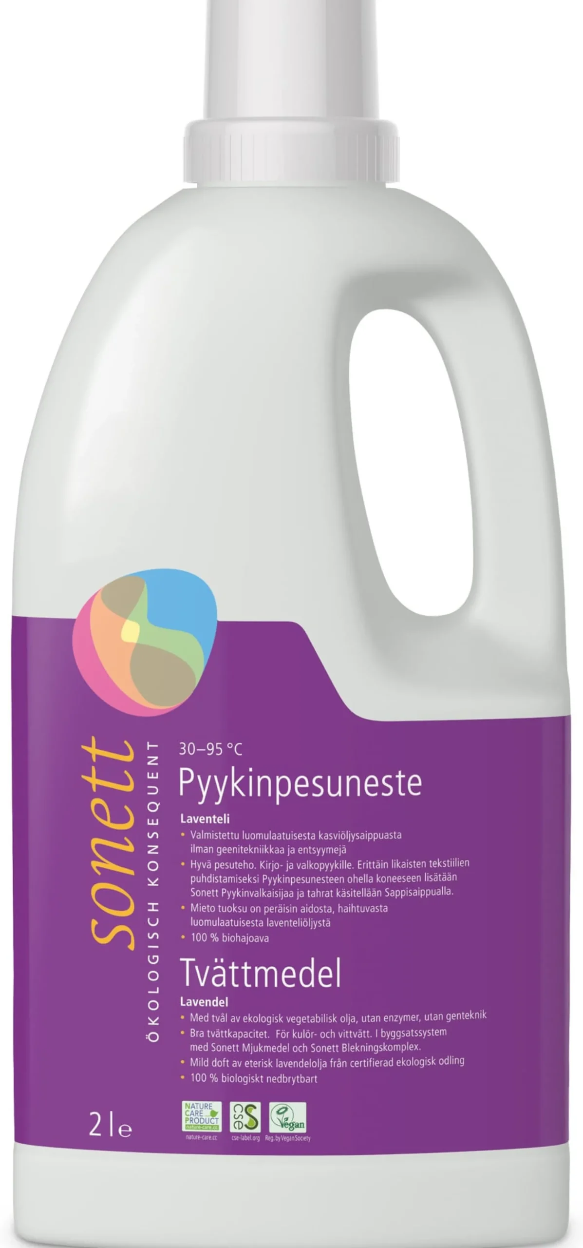 Sonett Lavendel Flytande Tvättmedel 2 liter