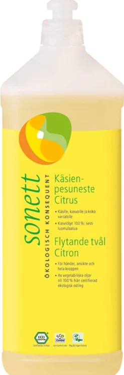 Sonett Tvål Citron EKO 1 liter