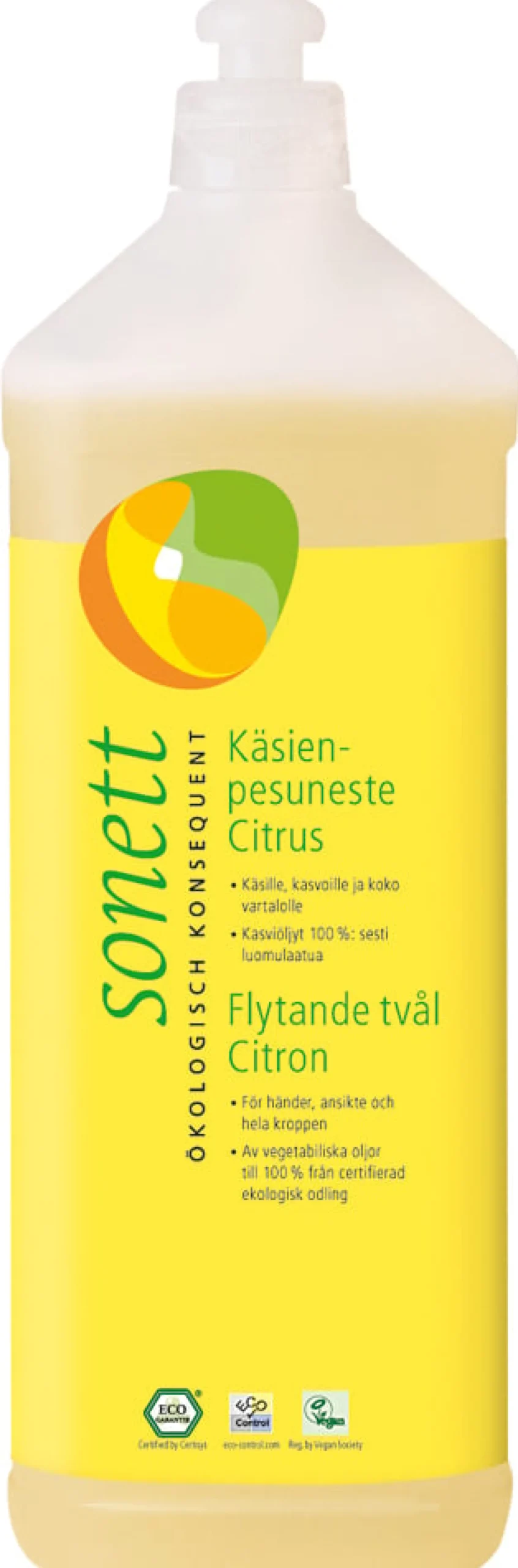 Sonett Tvål Citron EKO 1 liter