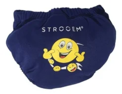 Strooem Nappy Smiley Racer Navy one size 3-24 mån