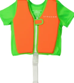 Strooem Original Swim Vest Orange/Lime 4-6 år 19-30 kg