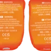 Strooem Softies Foam Swim Armbands Orange/Lime 0-2 år upp till 15 kg