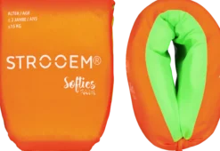 Strooem Softies Foam Swim Armbands Orange/Lime 0-2 år upp till 15 kg