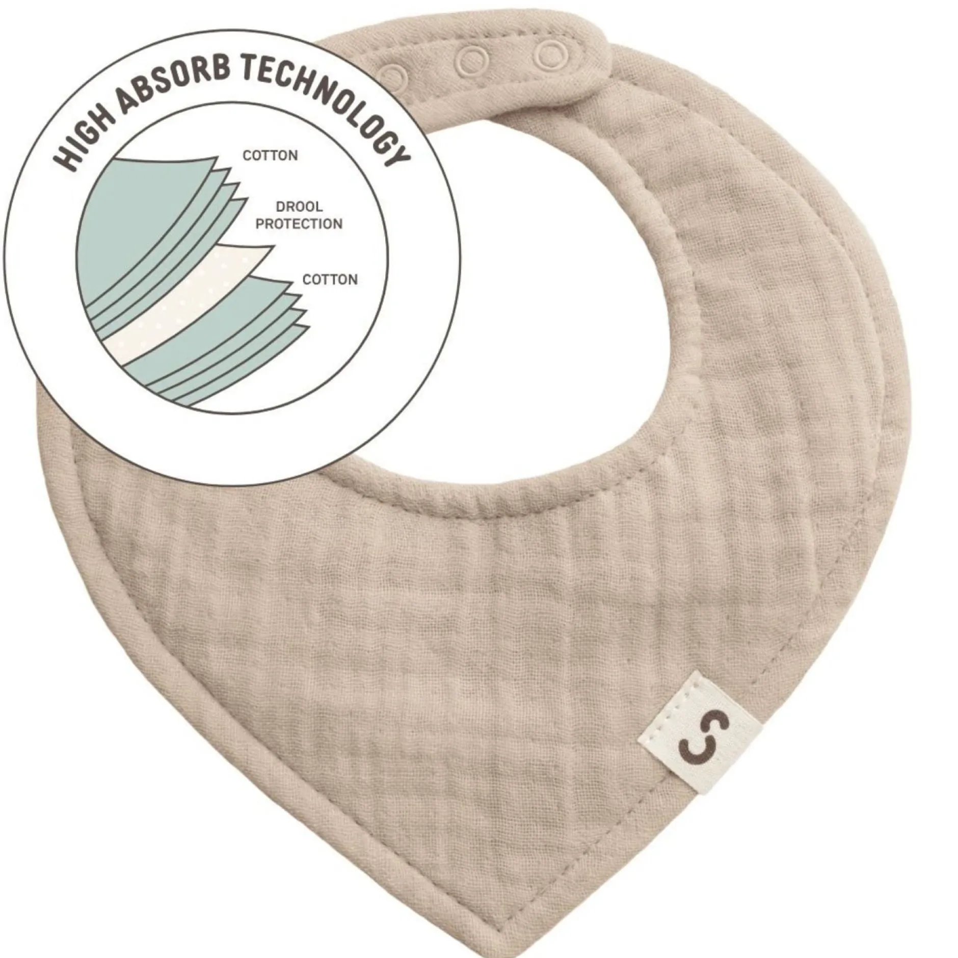 Stuckies Högabsorberande Dregglis Beige