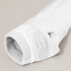Stuckies Sneaker Socks White 19/21 Anti-Slip