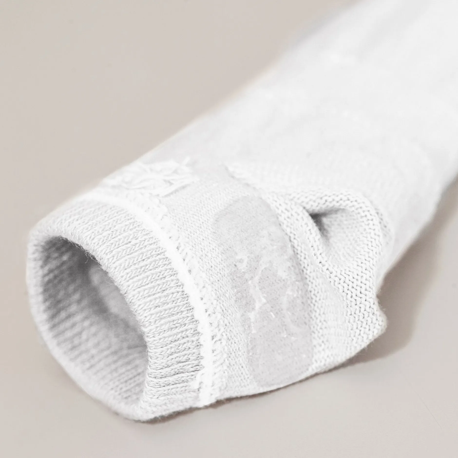 Stuckies Sneaker Socks White 19/21 Anti-Slip