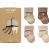 Stuckies Strumpor för nyfödd Doe 4-pack