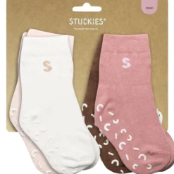 Stuckies Strumpor i bomull Rosie 19/21 Anti-Slip 4-pack