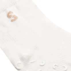 Stuckies Strumpor i bomull White 19/21 Anti-Slip 1-pack
