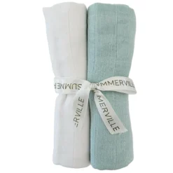Summerville Muslinfilt Ice Blue 2 st