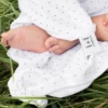 SUMMERVILLE organic Babyfilt EKO Vit Dotty 1 st