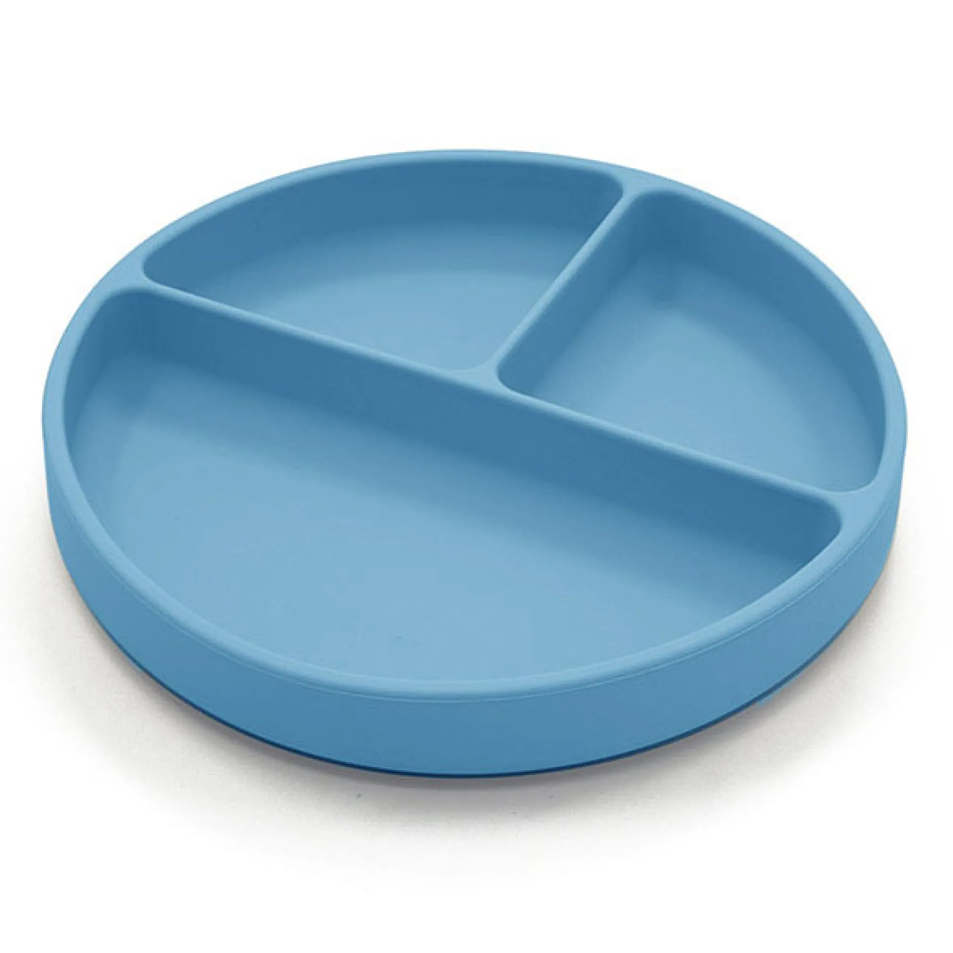 Summerville Tallrik Delad Silikon Stone Blue