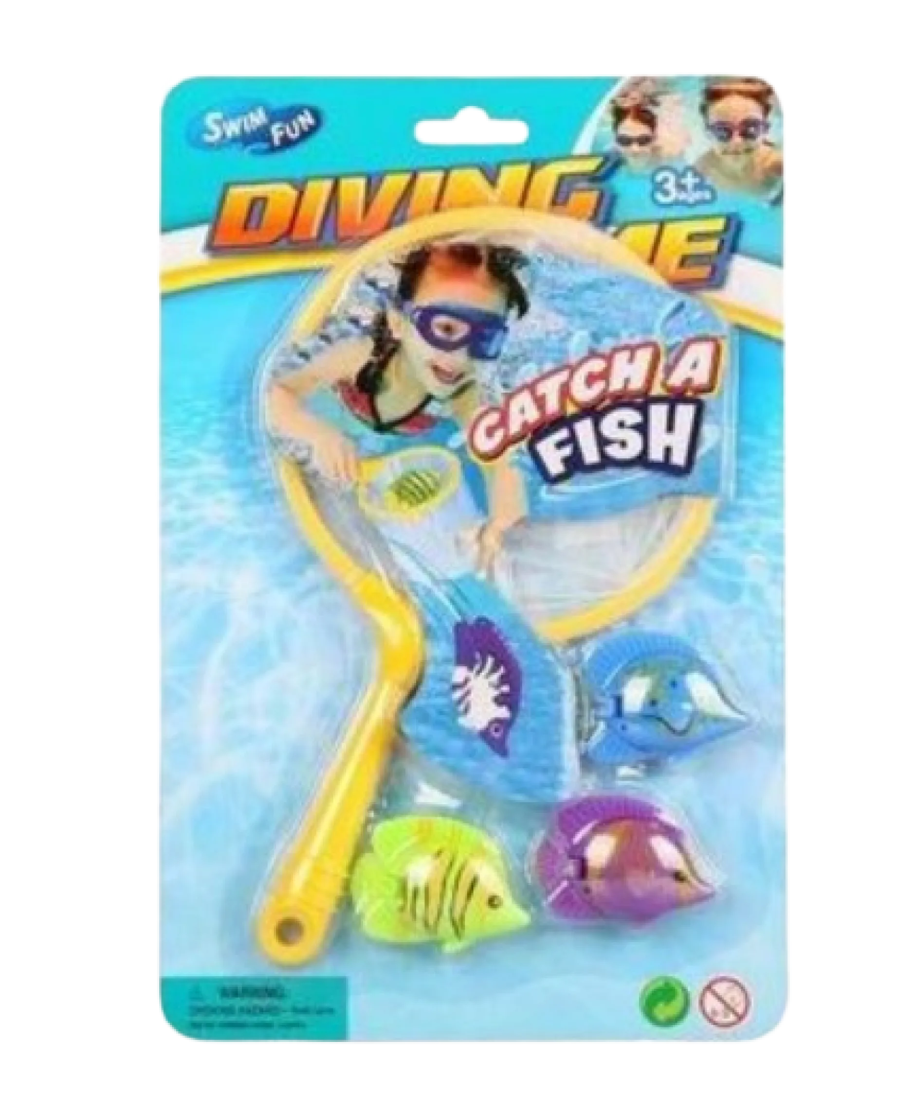 Suntoy Dyklek Fisk Med Håv