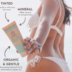 Suntribe All Natural Mineral Body & Face Sunscreen SPF30 100ml