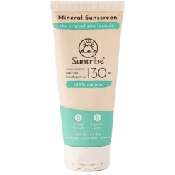 Suntribe All Natural Mineral Body & Face Sunscreen SPF30 100ml