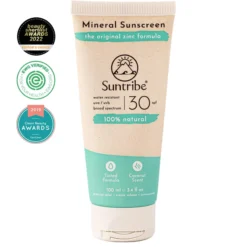 Suntribe All Natural Mineral Body & Face Sunscreen SPF30 100ml
