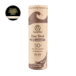 Suntribe Natural Mineral Zinc Sun Stick SPF 50 (30 g), Tinted