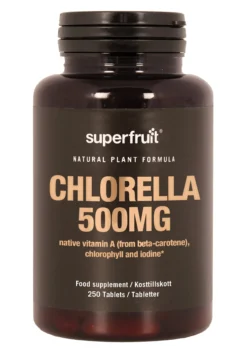 Superfruit Chlorella 500 mg 250 tabletter