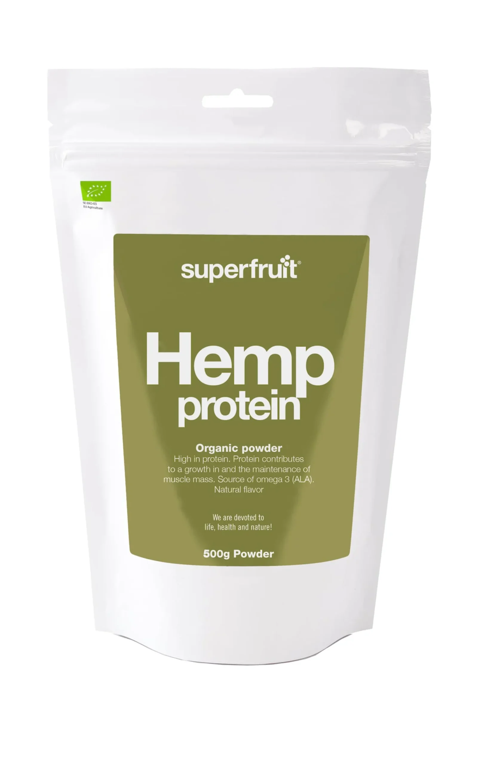 Superfruit Hampaprotein 500g