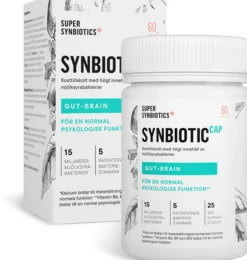 SuperSynbiotics Synbiotic Cap Gut-Brain 60 kapslar