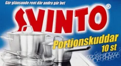 Svinto Tvålull Portionskuddar 10 st