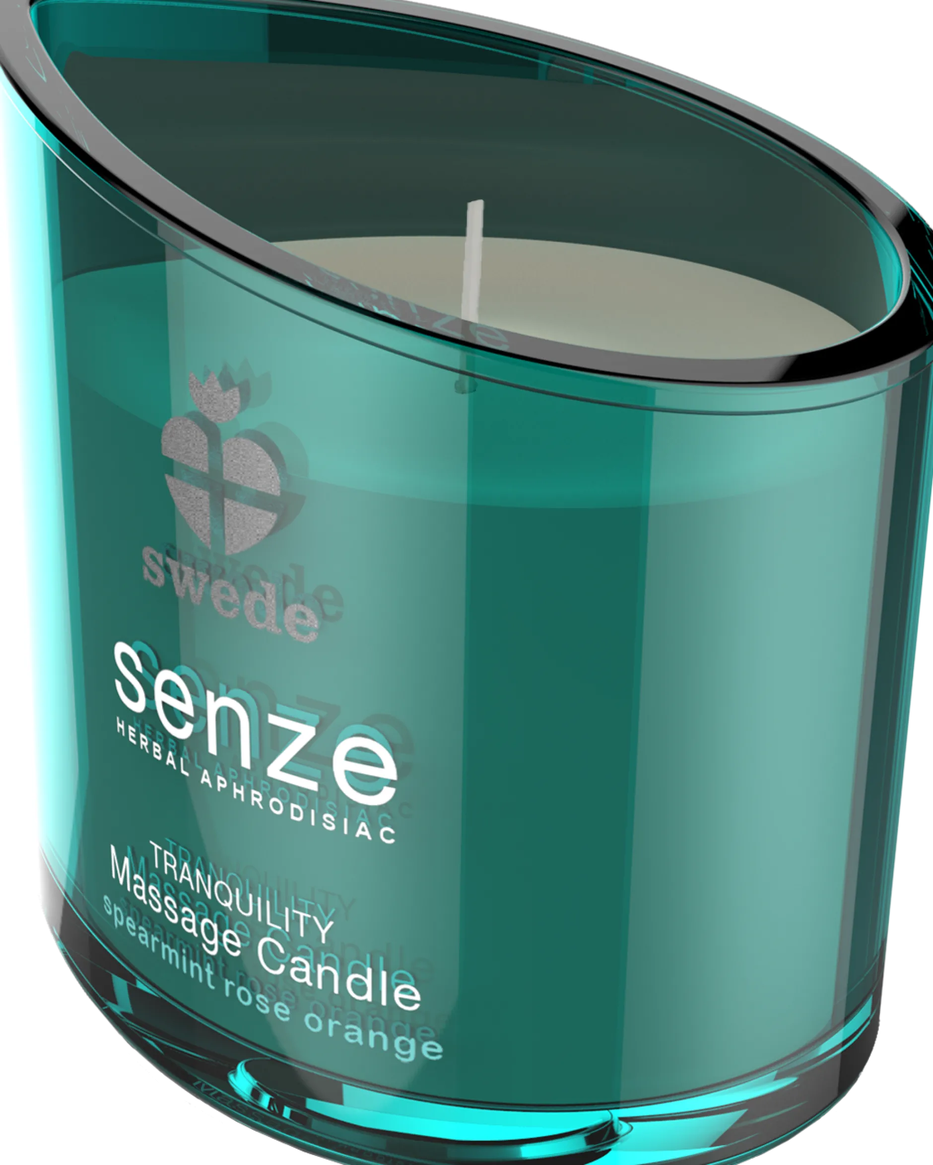 Swede Tranquility Massage Candle - Spearmint Rose Orange 50 ml