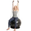 Swedish Posture Pilatesboll med träningsband