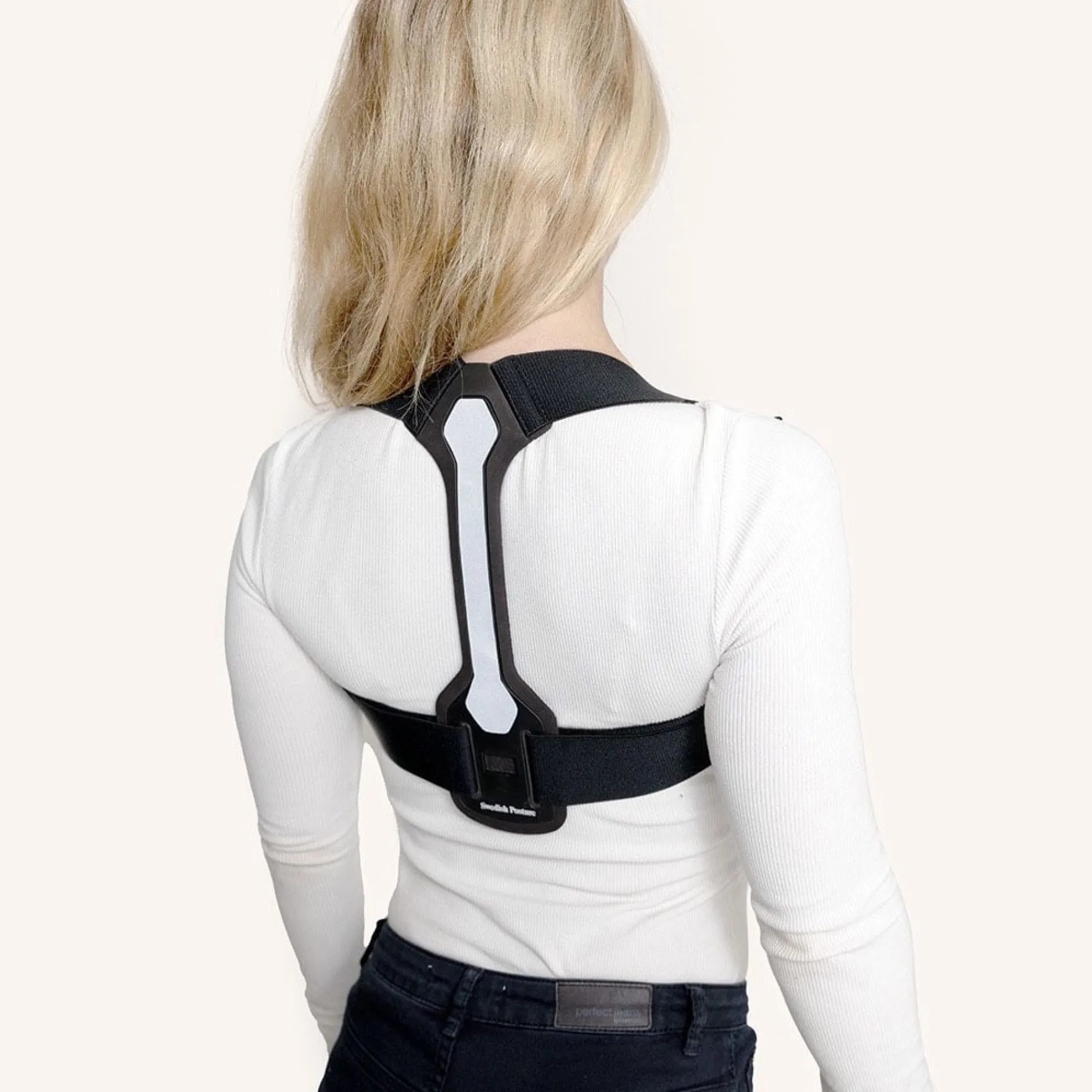 Swedish Posture ReAlign Hållningsband med Reflex Svart S/M