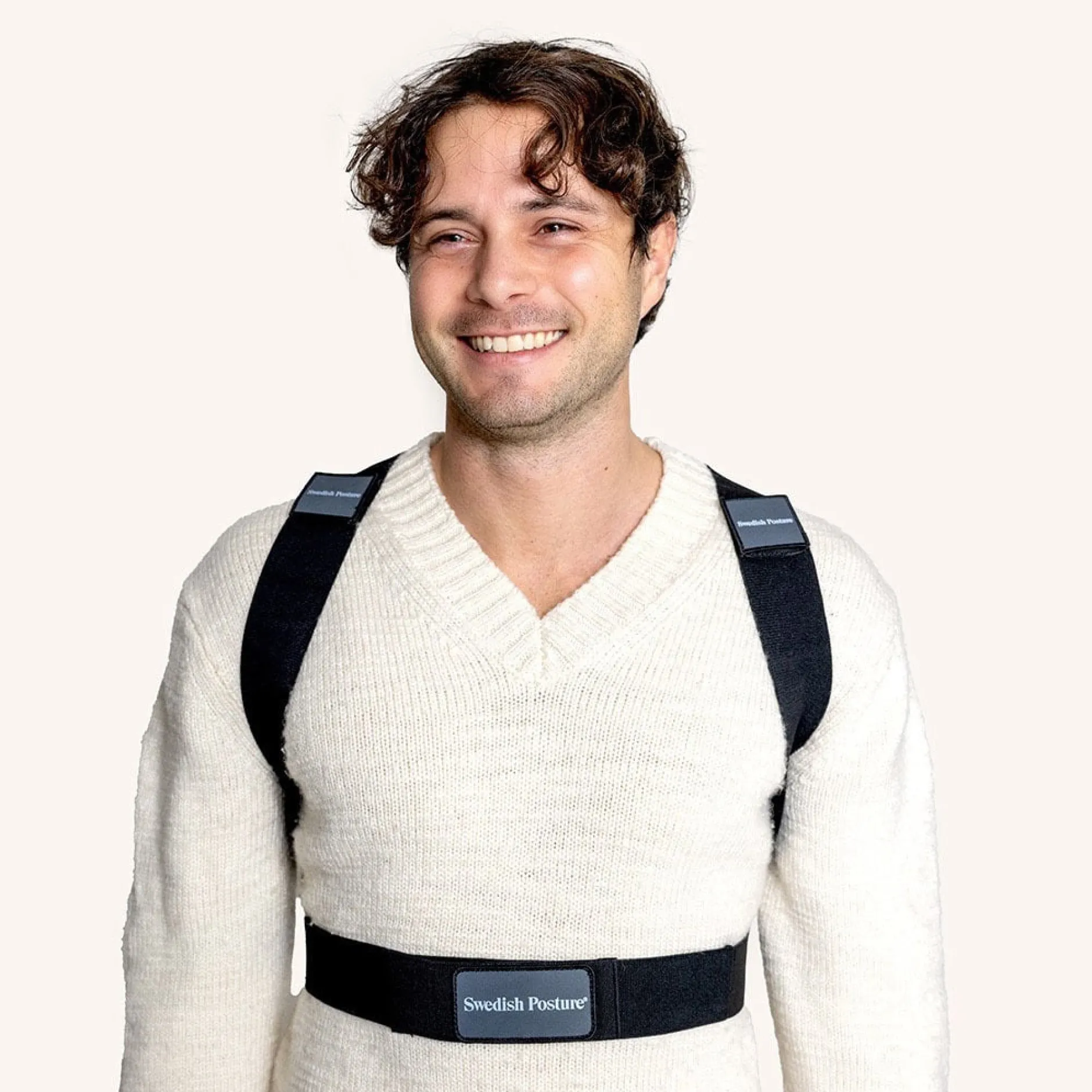 Swedish Posture ReAlign Hållningsband med Reflex Svart M/L