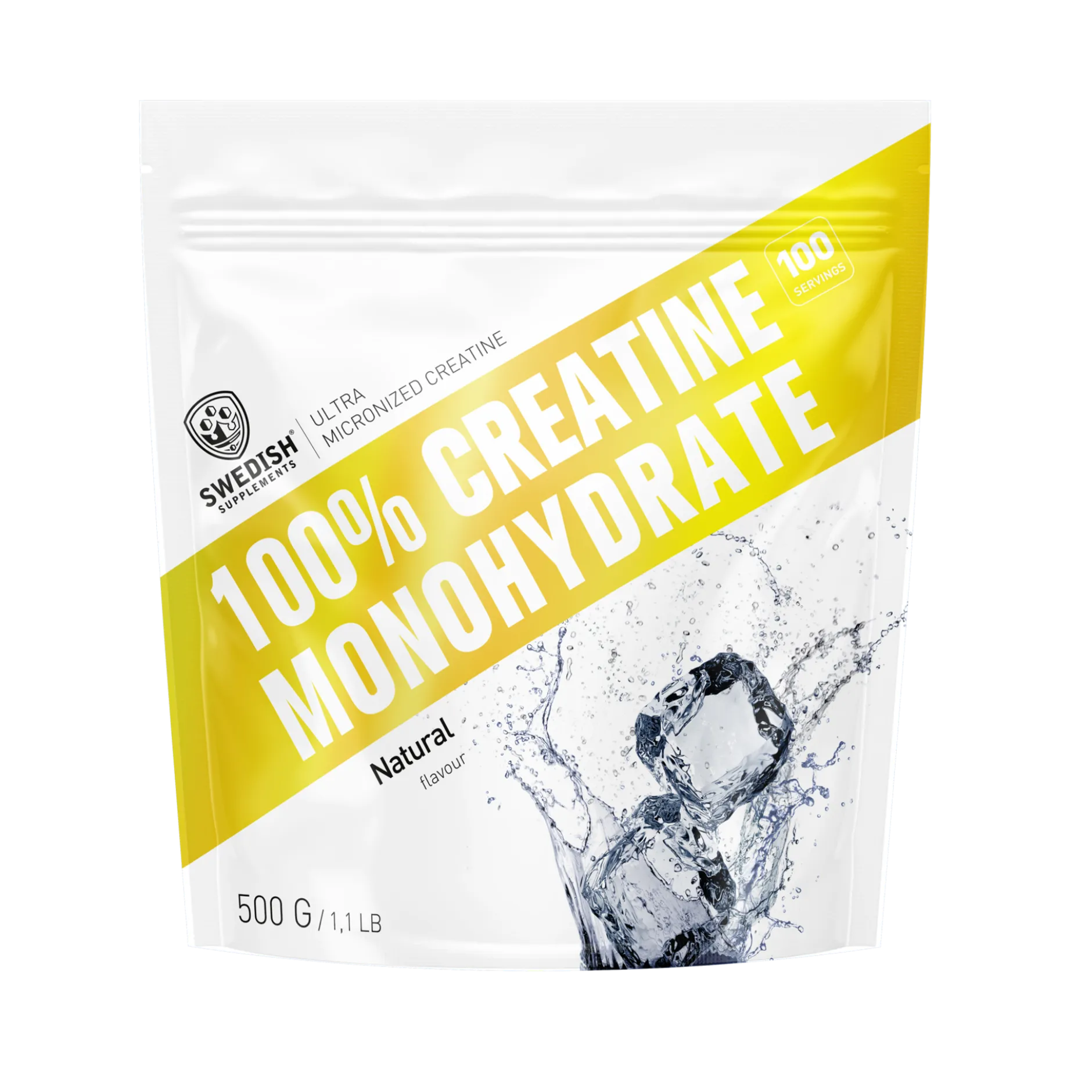 Swedish Supplements Creatine Monohydrate 500 g
