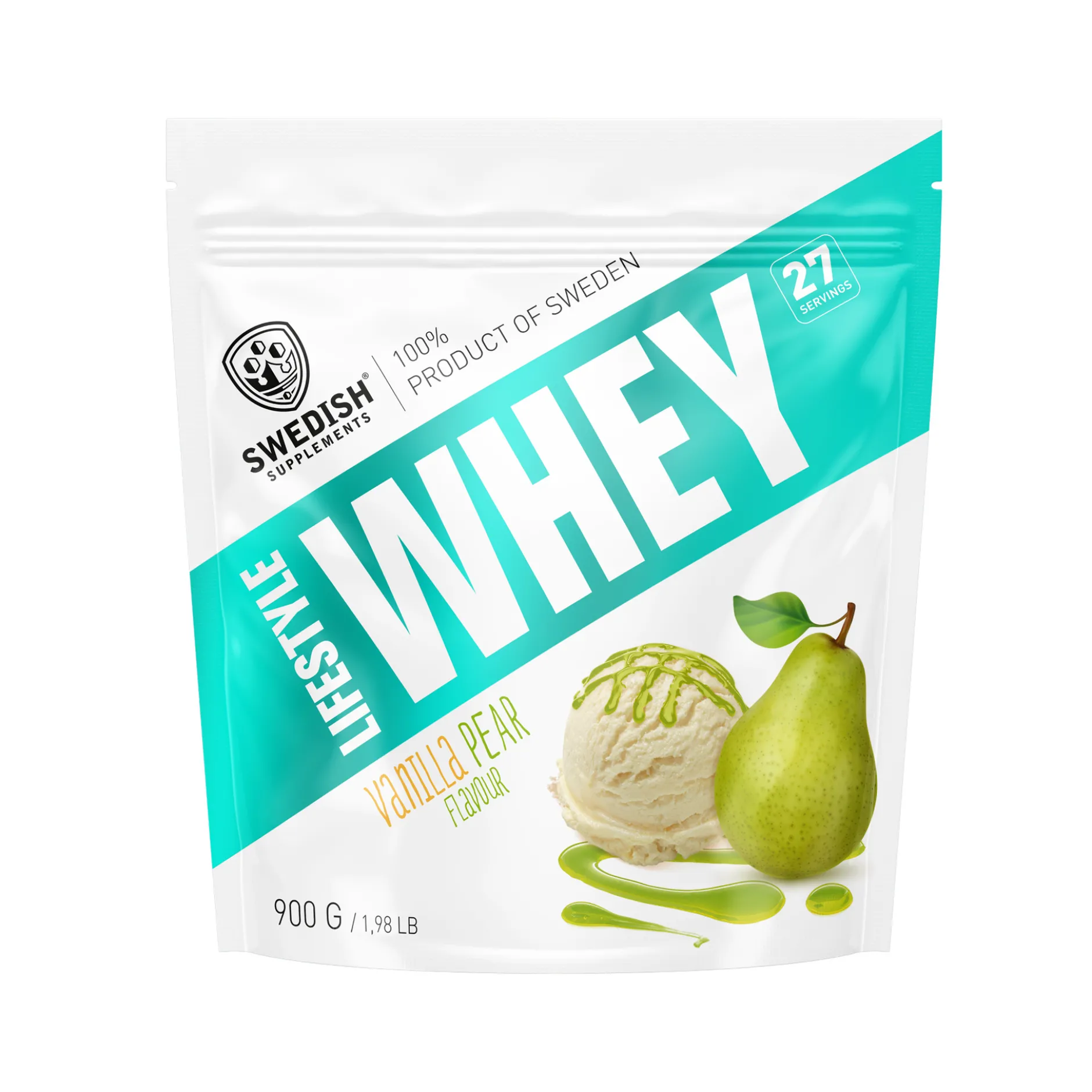 Swedish Supplements Lifestyle Whey Vanilla Pear 900 g