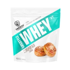 Swedish Supplements Lifestyle Whey Cinnamon Bun 900 g